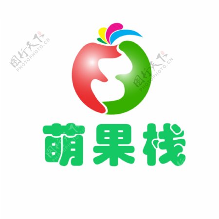 萌果栈logo设计