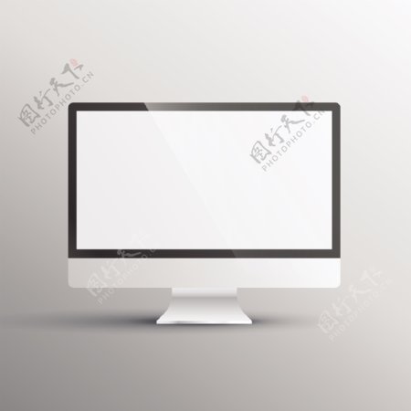 写实的电脑显示器贴图模板