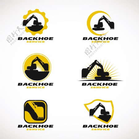 挖掘机logo