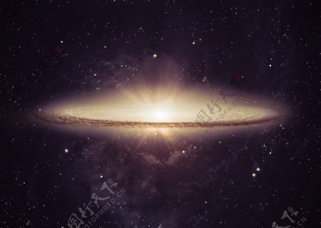 发光的星际体系图片