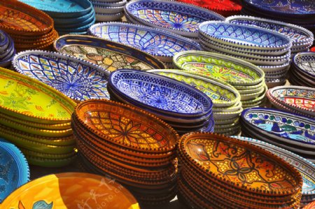 摩洛哥陶瓷摄影