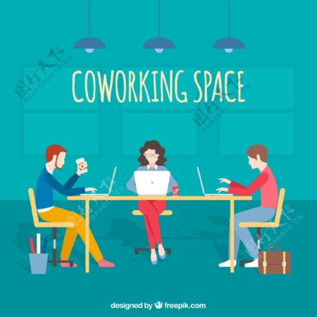 Coworking空间插图