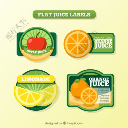 水果标签设计