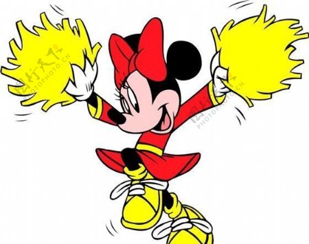 米奇米老鼠女朋友迪斯尼卡通人物矢量素材ai格式21