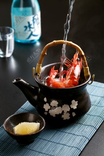 海鲜茶壶汤图片