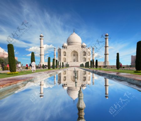 唯美印度泰姬陵图片