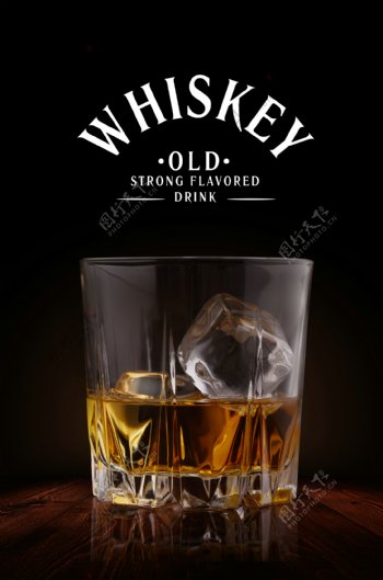 唯美威士忌图片