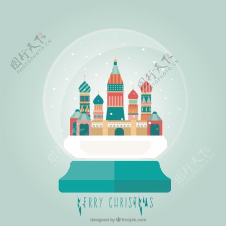 莫斯科的圣诞球