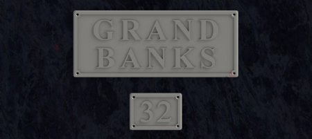 大银行的名字板