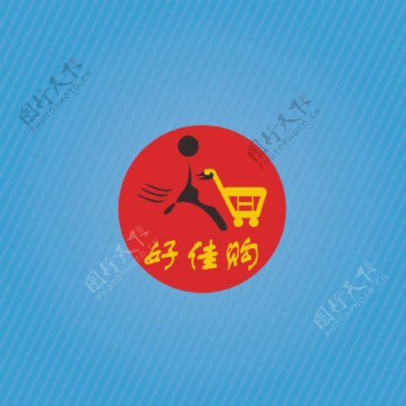好佳购购物商场logo