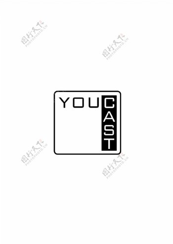 YouCastlogo设计欣赏YouCast电脑周边标志下载标志设计欣赏