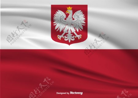 波兰鹰矢量标志