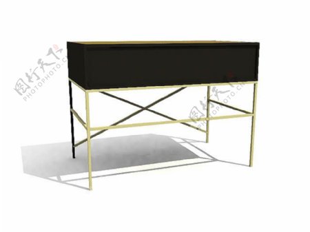 公装家具之桌子0073D模型