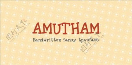 amutham字体