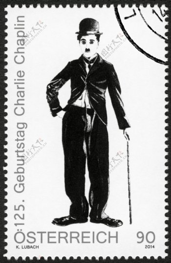 卓别林邮票图片