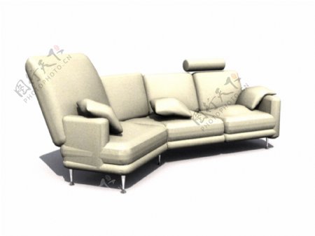 室内家具之沙发0833D模型