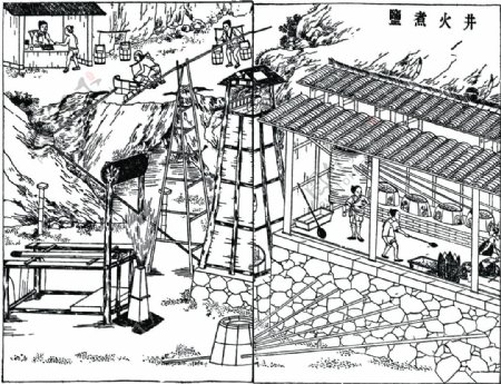 天工开物木刻版画中国传统文化23