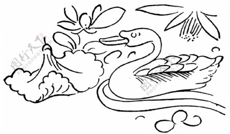 花鸟图案两宋时代图案中国传统图案078