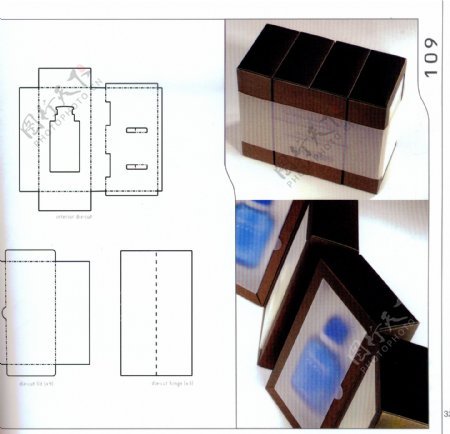 包装盒设计刀模数据包装效果图225