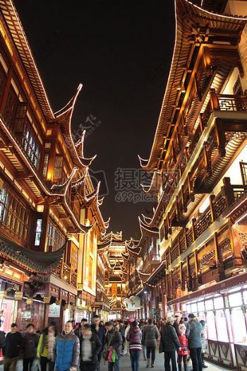 中国上海夜景