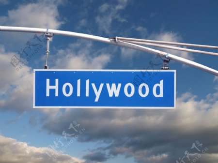 好莱坞指示牌图片
