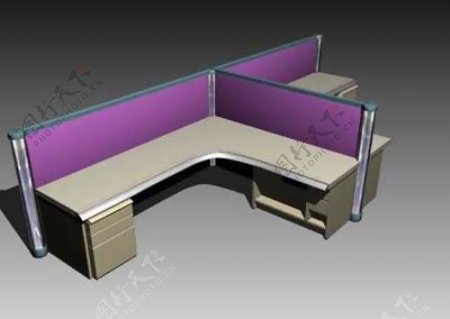 办公桌3D办公家具模型20080918更新48