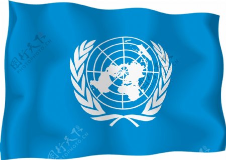 联合国国旗矢量