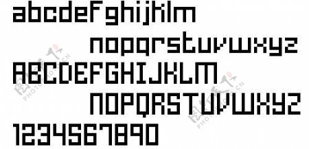 HomespunTTBRK像素字体