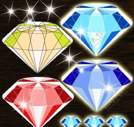 钻石宝石PSD