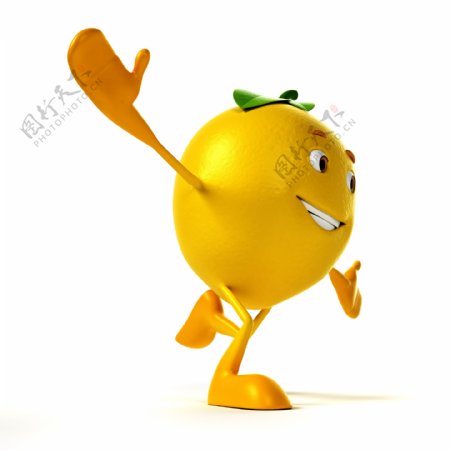 正在跳舞的柠檬