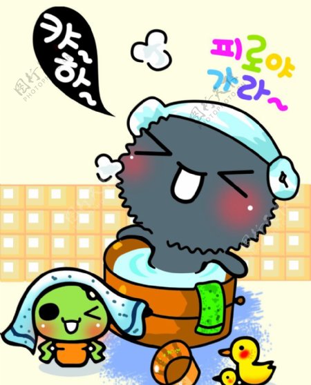 可爱韩国卡通大集会
