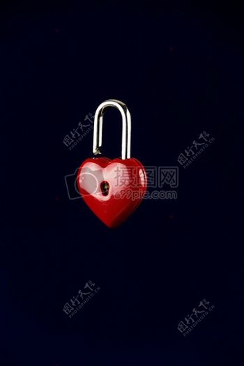 城堡安全心脏爱情确保对锁可锁定挂锁金属