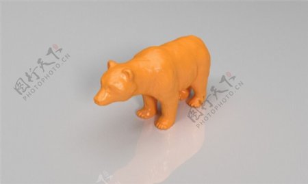 熊3D打印模型