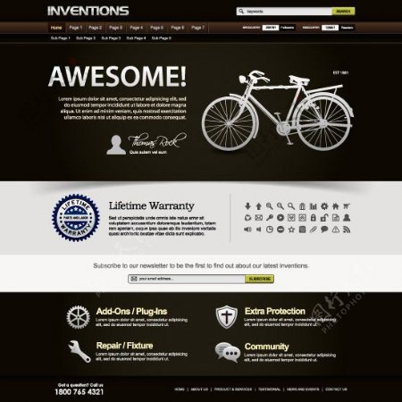 自行车网站首页