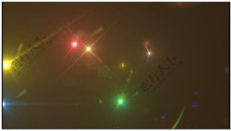 粒子炫光LED循环背景视频素材
