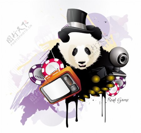 大熊猫与数码科技