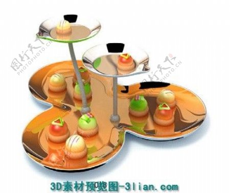 餐具3d模型
