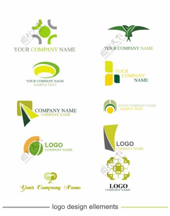 绿色企业logo