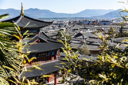 云南丽江古城风景