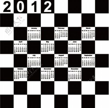 国际象棋的设计元素矢量集04