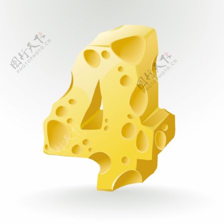 ABC奶酪矢量图4