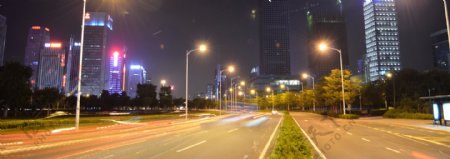 公路夜色背景banner