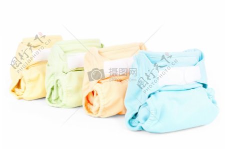 多彩的婴儿布料