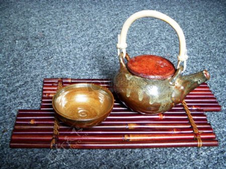 手工制作的茶具