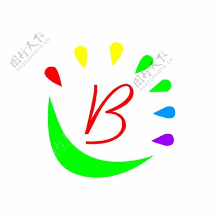 保康幼教幼儿园logo设计园徽标志标识