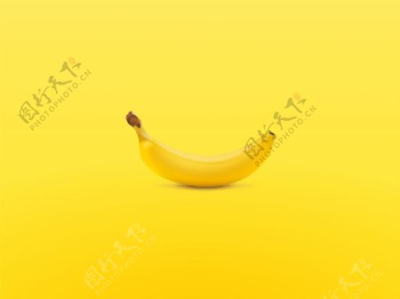 一根香蕉实物图标sketch素材
