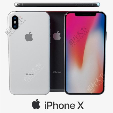iPhoneX灰白色