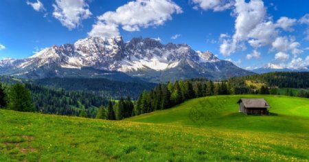 美丽高山风景