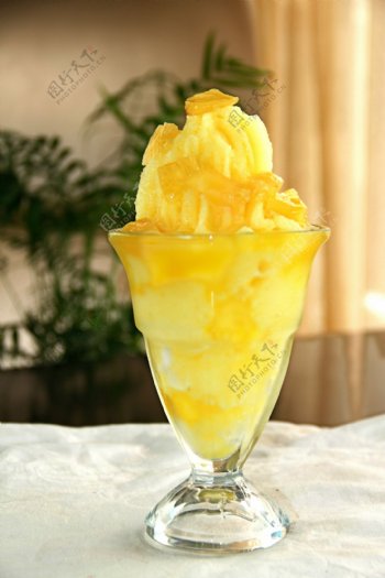 柠檬冰沙芒果冰沙