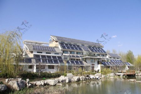 太阳能建筑别墅